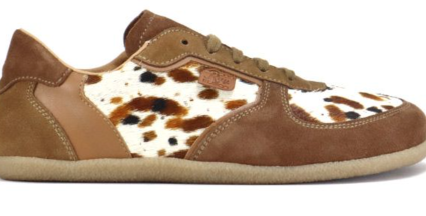 Zapatilla de transición ANCHARIA Cuero pelo moteado - Ray Musgo