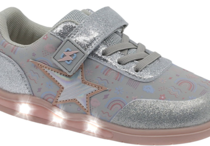Zapatillas con luces Gris- Beppi