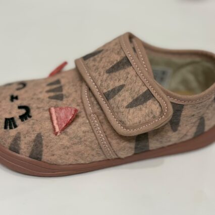 Zapatilla de casa AM314445 Nude Gato- Zapyflex